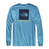 Men's Long Sleeve Red Box Tee by The North Face - Country Club Prep