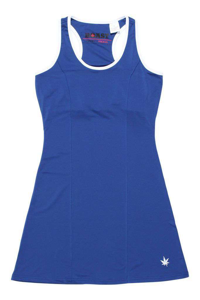 A-Line Tennis Dress in Navy by Boast - Country Club Prep