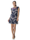 Beaded in Your Best Loop Print in Navy by Sail to Sable - Country Club Prep