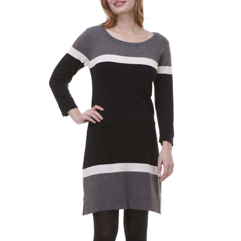 Black Turkish Sweater Knit Dress by Hatley - Country Club Prep