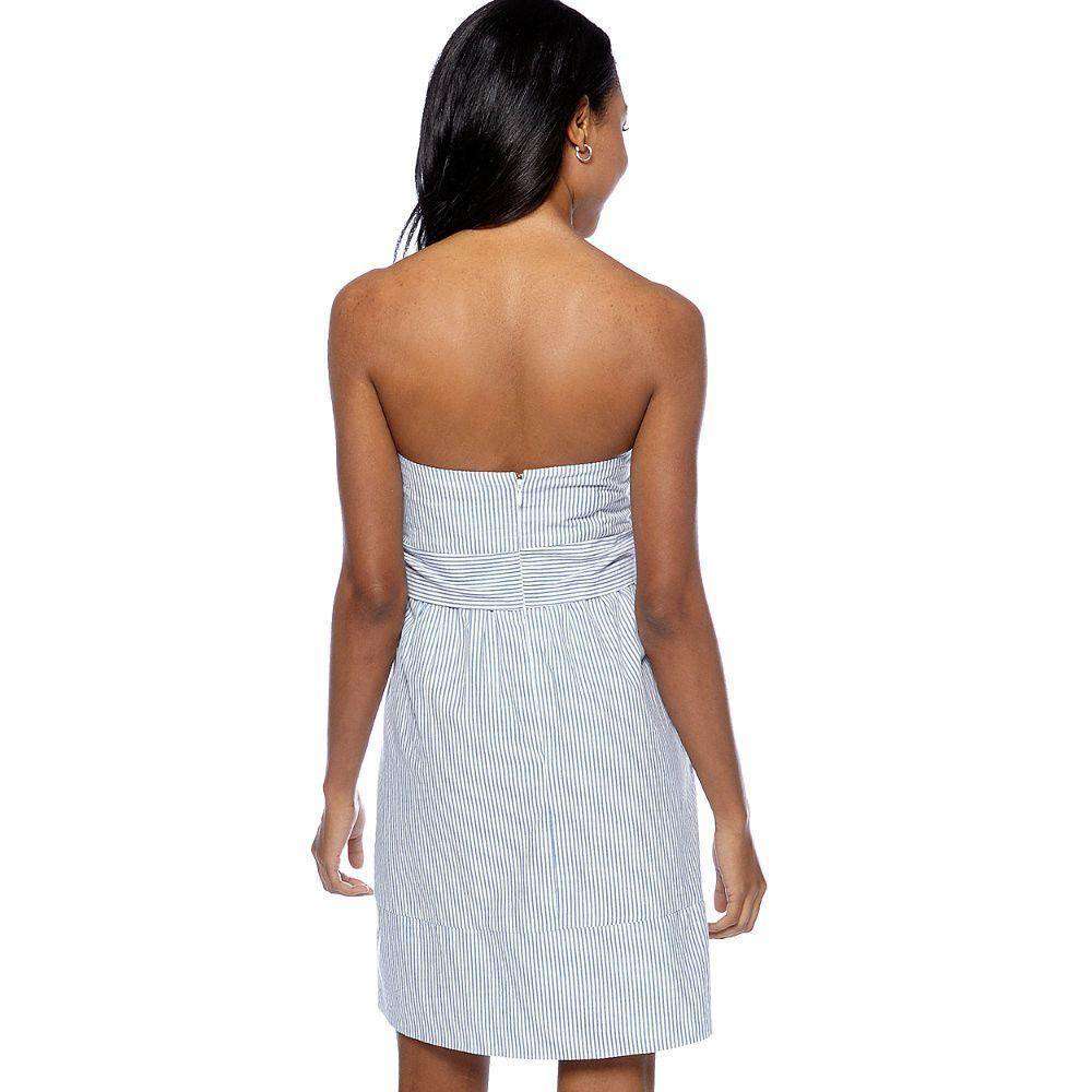 Carolina Seersucker Dress in Blue and White by Southern Frock-0 Country Club Prep Carolina Seersucker Dress in Blue and White by Southern Frock-0 Country Club Prep