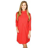 Cashmere Kim Cowl Dress in Ruby by Tyler Boe - Country Club Prep