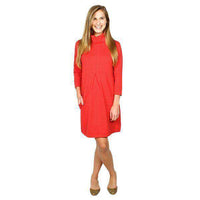 Cashmere Kim Cowl Dress in Ruby by Tyler Boe - Country Club Prep