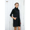 Cashmere Kim Cowl in Black by Tyler Boe - Country Club Prep