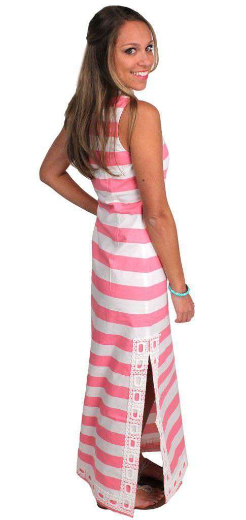 Cheers to Chic Sleeveless Maxi Dress in Candy Pink by Sail to Sable - Country Club Prep