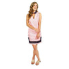 Cotton Shift Dress in Pink and white Stripes by Sail to Sable - Country Club Prep