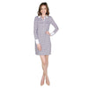 Dixi Cup Polo Dress in Blue by Tyler Boe - Country Club Prep