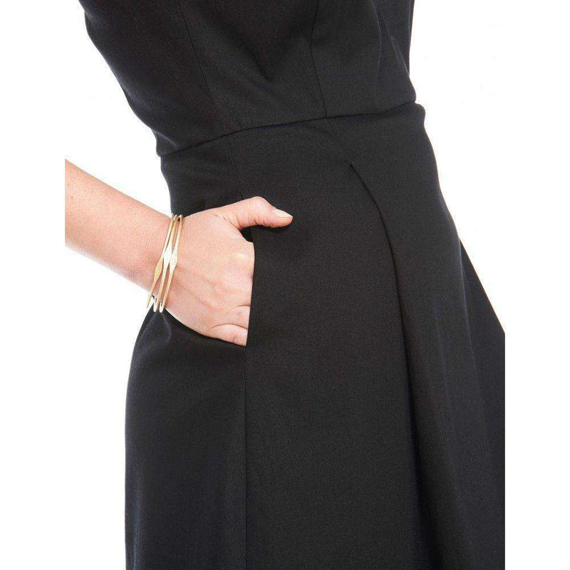 Eyelet Cocktail Dress in Black by Hatley - Country Club Prep