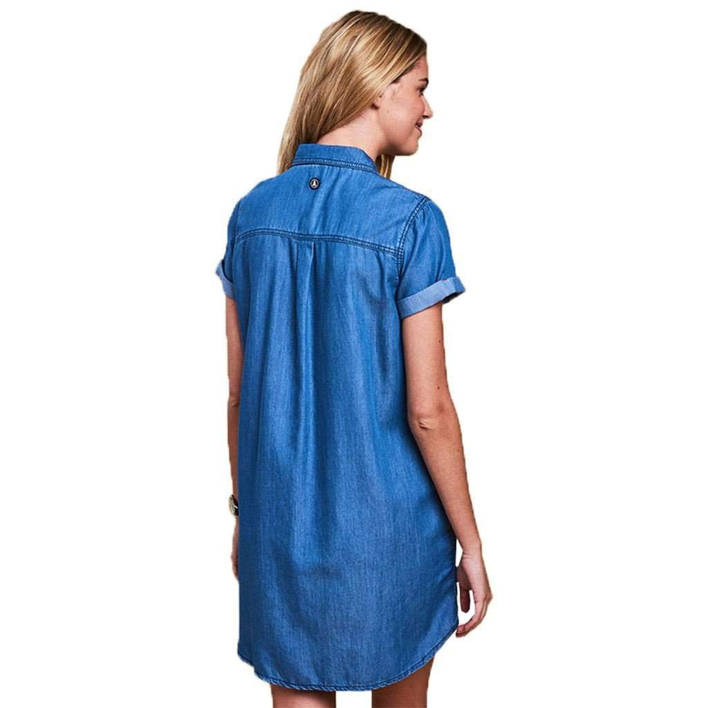 Fins Dress in Chambray by Barbour - Country Club Prep