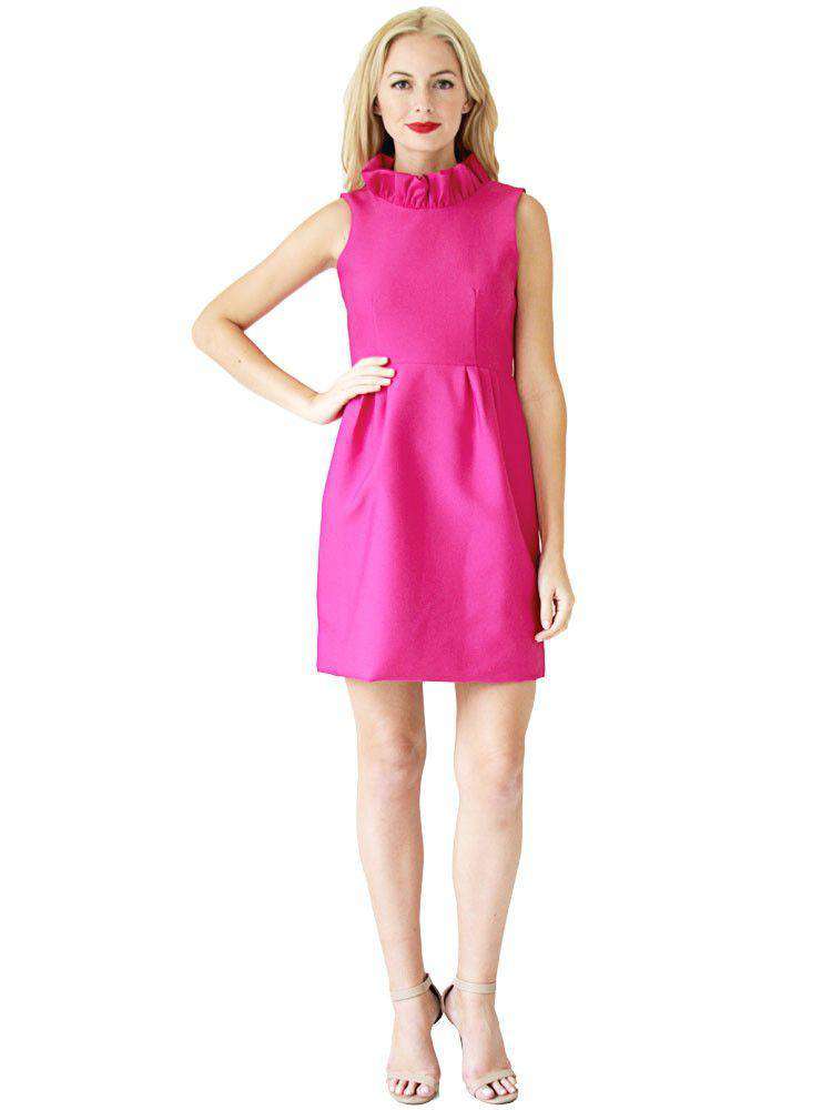 sachin and babi light blue dress Fuchsia One Shoulder Cut Out Midi Dress *FINAL SALE* – SSYS
