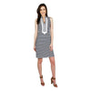 Grace Stripe Dress in Navy/White by Duffield Lane - Country Club Prep