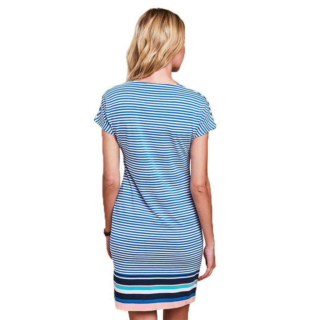 Harewood Dress in Beachcomber Blue by Barbour - Country Club Prep
