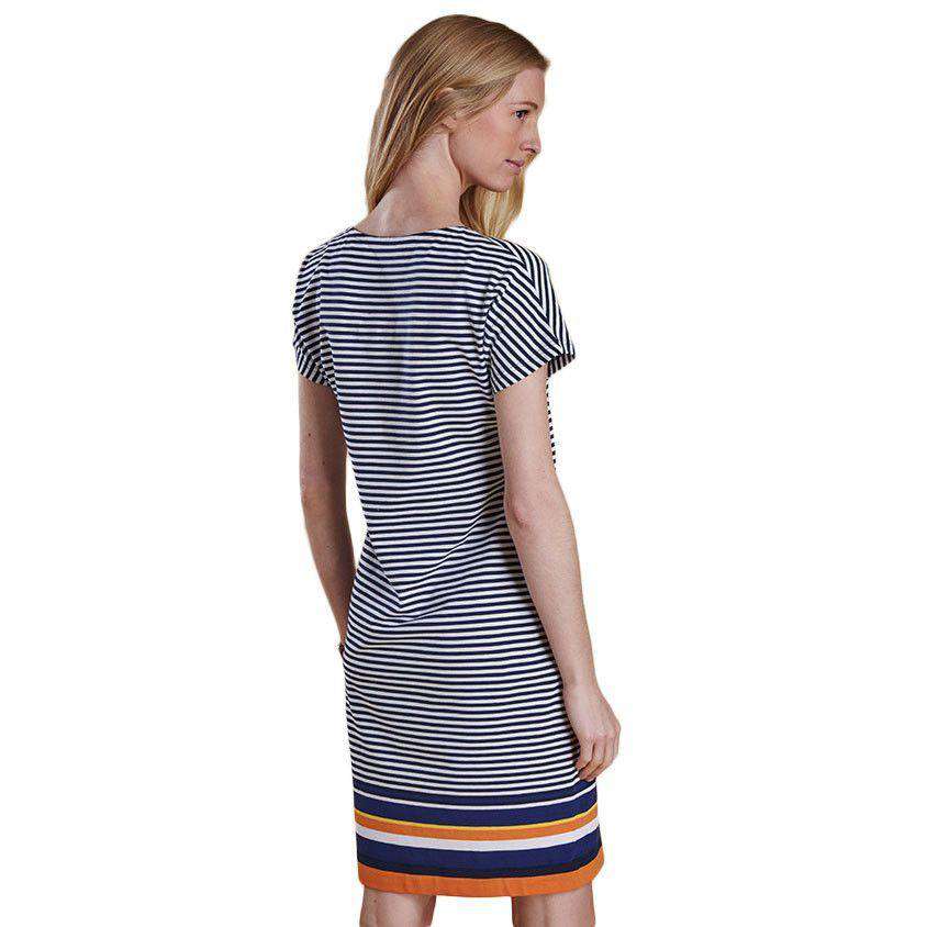 Harewood Dress in Navy by Barbour - Country Club Prep