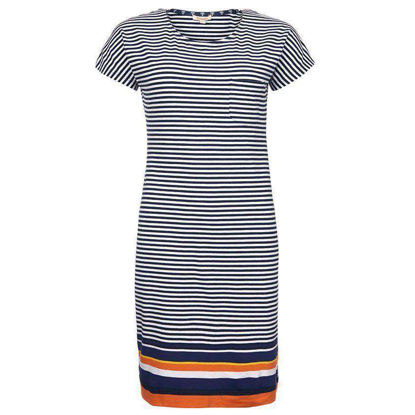 Harewood Dress in Navy by Barbour - Country Club Prep