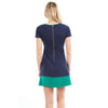 Jenna Dress in Navy and Green by Duffield Lane - Country Club Prep