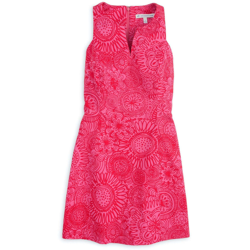 Kennedy Dress in Seapine Floral by Southern Tide - Country Club Prep