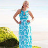 Maho Bay Dress in Turquoise by Southern Frock - Country Club Prep