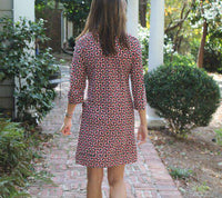 Megan Tunic Dress in Mod Square Black by Jude Connally - Country Club Prep