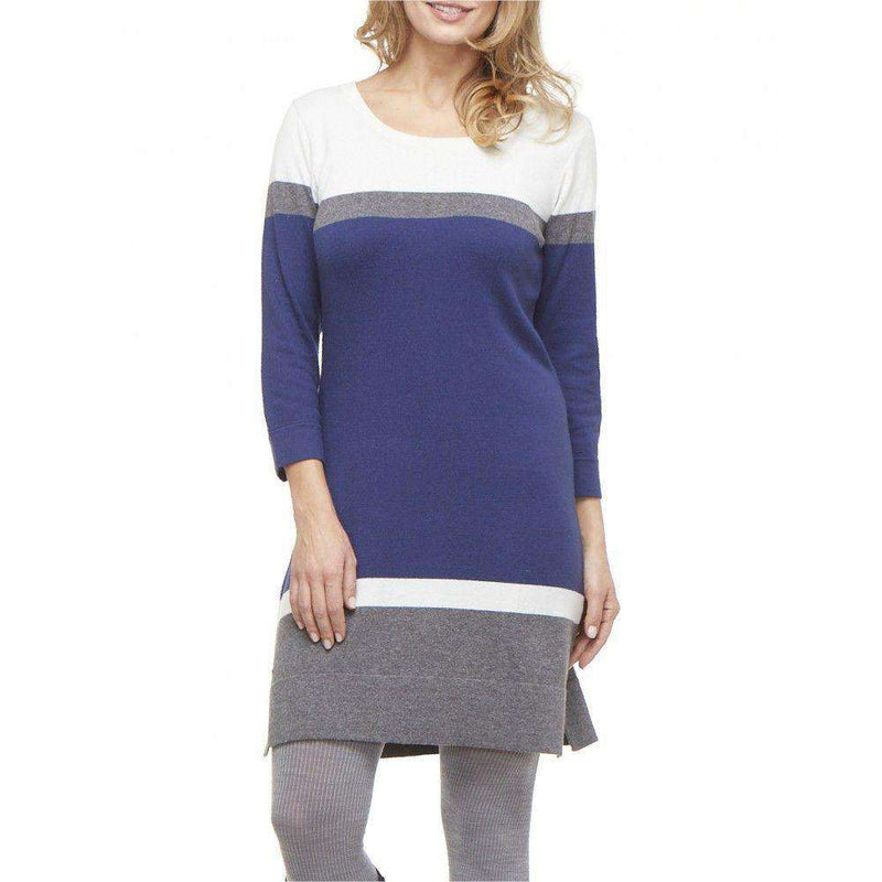 Navy Turkish Sweater Knit Dress by Hatley - Country Club Prep