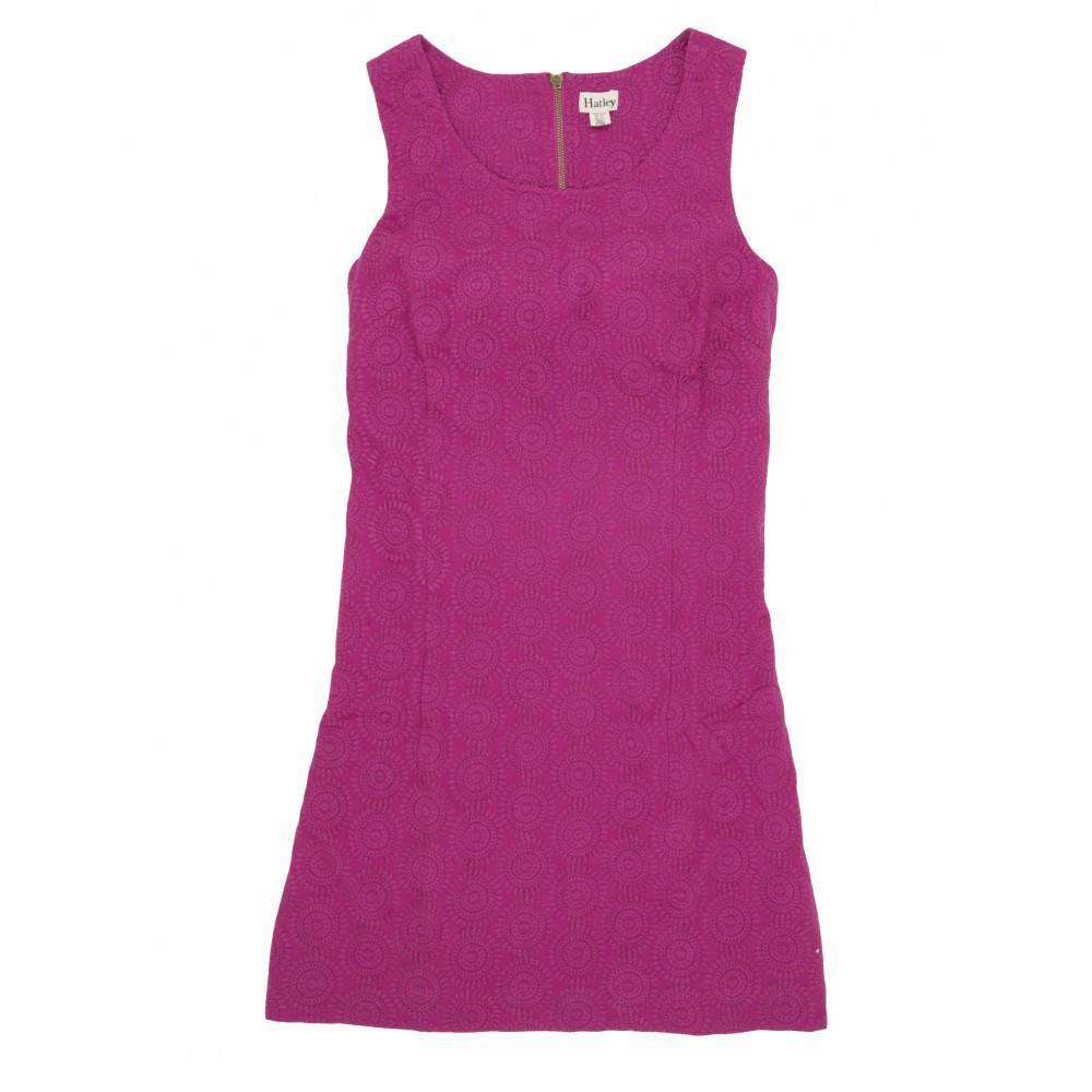 Shift Dress in Raspberry by Hatley - Country Club Prep