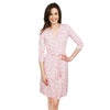 Spinnaker Wrap Dress in Pink Hydrangea by Mahi Gold - Country Club Prep