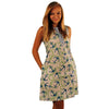 The Anchors Aweigh Flirt Dress in Blue and Green by Gretchen Scott Designs - Country Club Prep