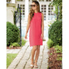 The Britain Scallop Dress in Pink by Mud Pie - Country Club Prep