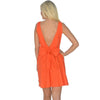 The Emerson Dress in Orange by Lauren James - Country Club Prep