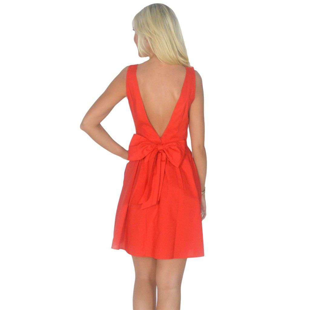 The Emerson Dress in Red by Lauren James - Country Club Prep