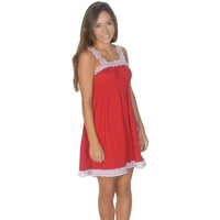 The Mackenzie Dress in Red by Lauren James - Country Club Prep