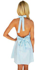 The Stratton Dress in Mint Seersucker by Lauren James - Country Club Prep