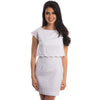 The Sullivan Seersucker Dress in White by Lauren James - Country Club Prep