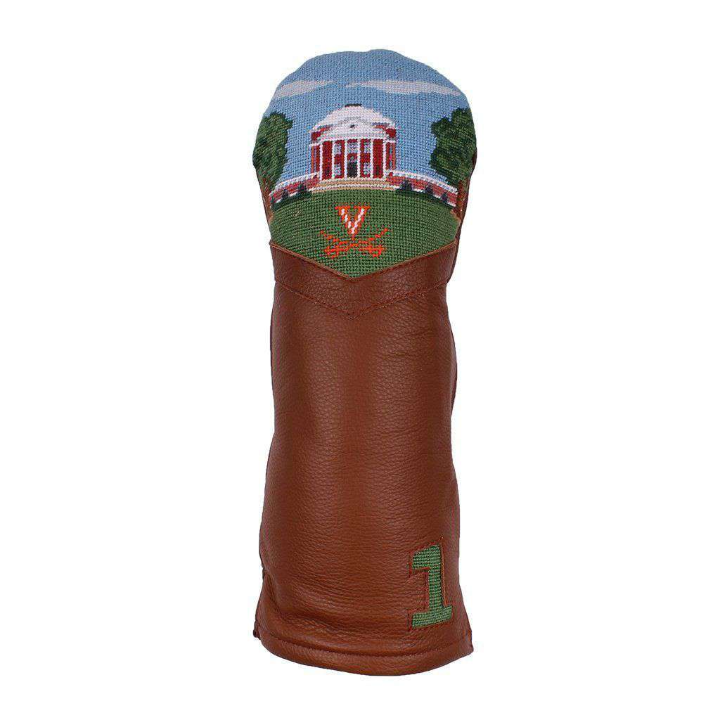 Custom Rotunda Scene Needlepoint Driver Headcover by Smathers & Branson - Country Club Prep