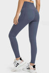 V-Waist Yoga Leggings with Pockets - Country Club Prep