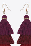 Layered Tassel Earrings - Country Club Prep