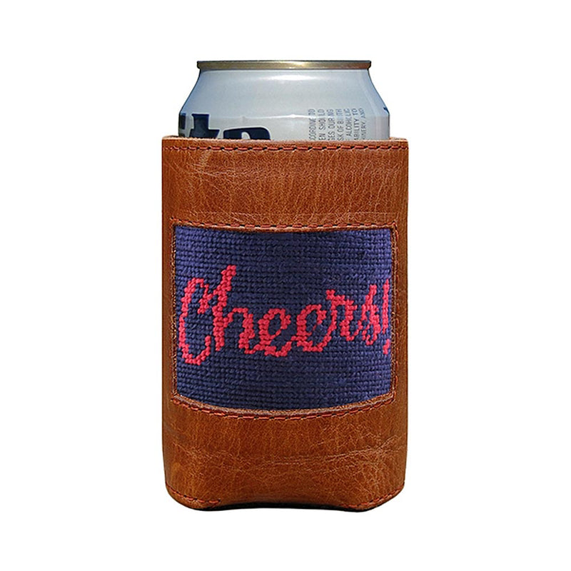 Cheers Needlepoint Can Cooler by Smathers & Branson - Country Club Prep
