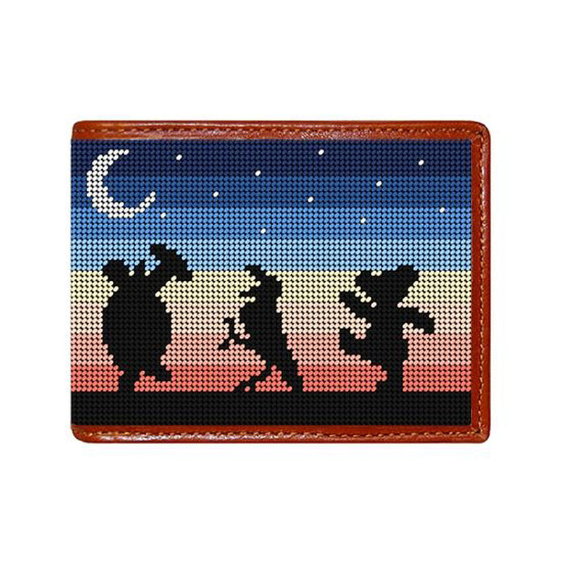 Grateful Dead Moondance Needlepoint Wallet by Smathers & Branson - Country Club Prep