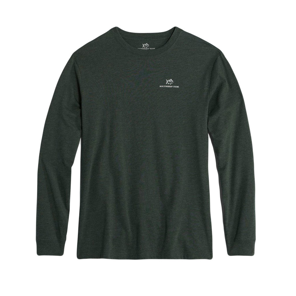 Early Morning Hunting Long Sleeve Tee Shirt by Southern Tide - Country Club Prep