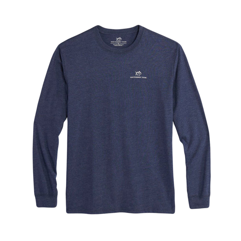Early Morning Shrimping Long Sleeve Tee Shirt by Southern Tide - Country Club Prep