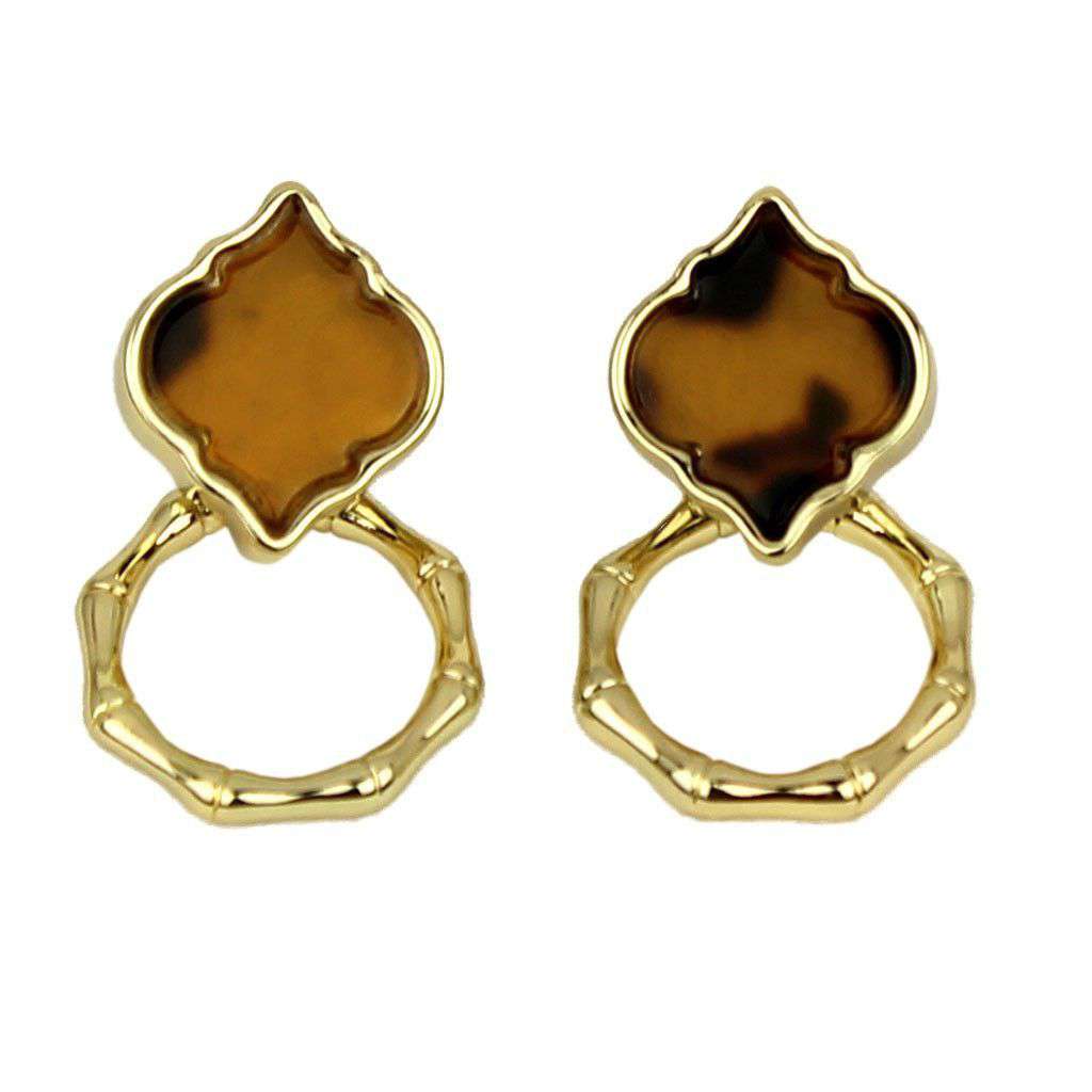 Bamboo Spade Earring by Fornash - Country Club Prep