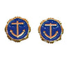 Stockard Landing Earrings in Navy by Pink Pineapple - Country Club Prep