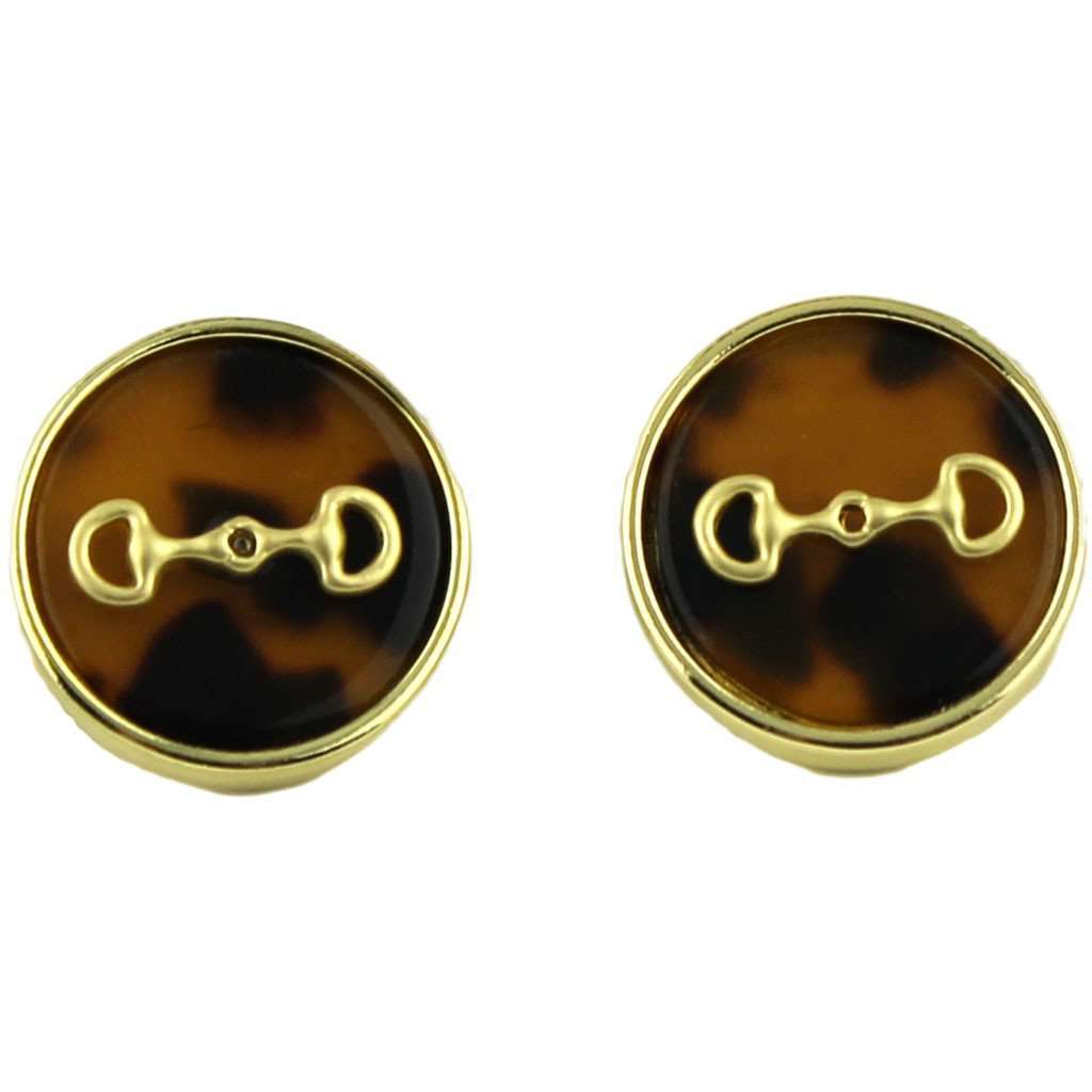 Tortoise Shell Icon Earring by Fornash - Country Club Prep