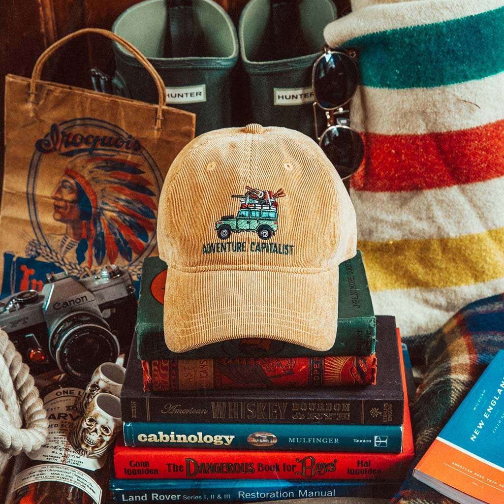 Corduroy Adventure Capitalist Hat by Kiel James Patrick - Country Club Prep