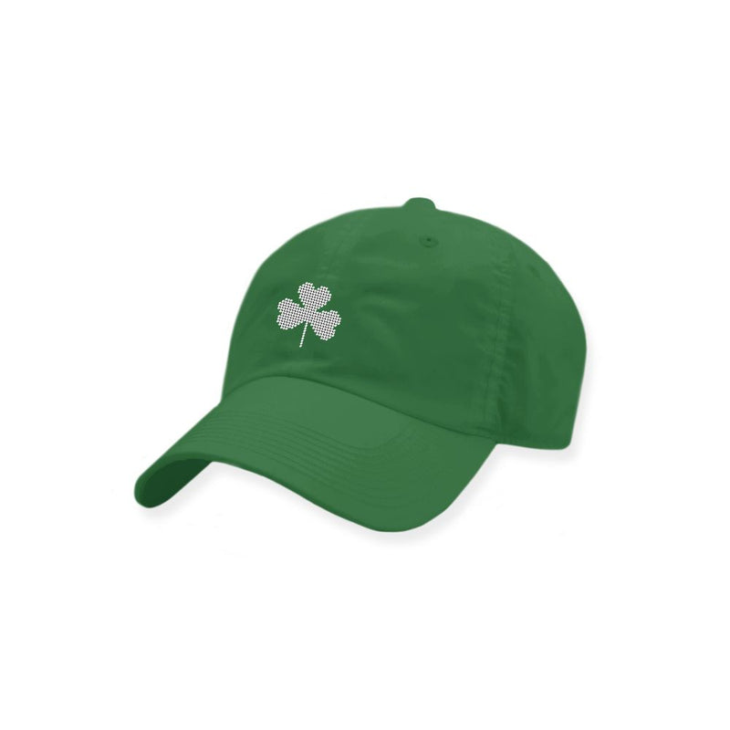 Shamrock Needlepoint Performance Hat in Spruce by Smathers & Branson - Country Club Prep