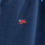 Embroidered Flag Swim Trunk in Navy by Southern Tide - Country Club Prep