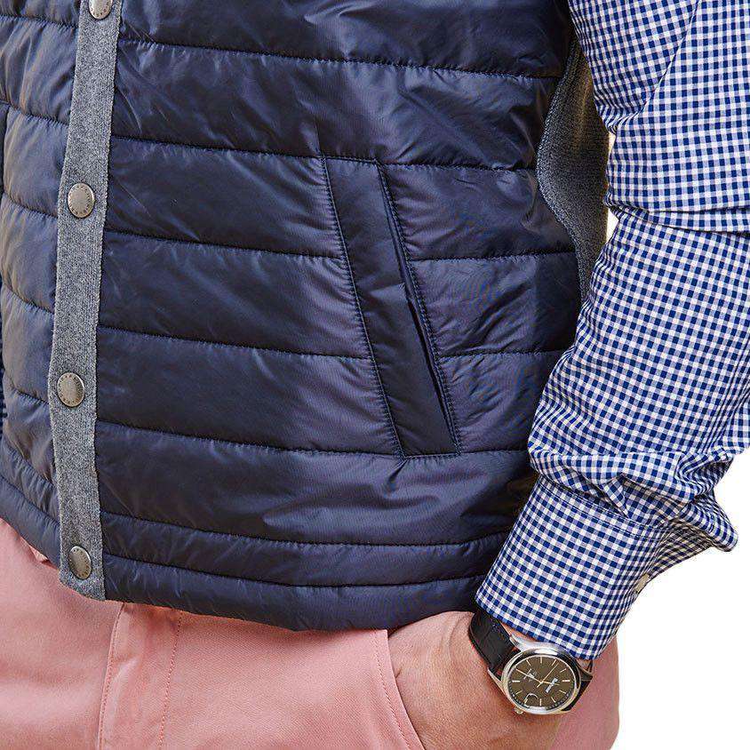 Barbour Essential Gilet in Mid Grey – Country Club Prep