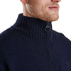 Essential Lambswool Half Zip Pullover in Navy by Barbour - Country Club Prep