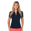 Country Club Prep Ambassador Women's Skipjack Polo in Navy by Southern Tide - Country Club Prep
