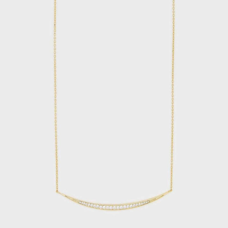 Crescent Necklace by Gorjana - Country Club Prep