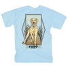 Golden Dog T-Shirt by Fripp Outdoors - Country Club Prep